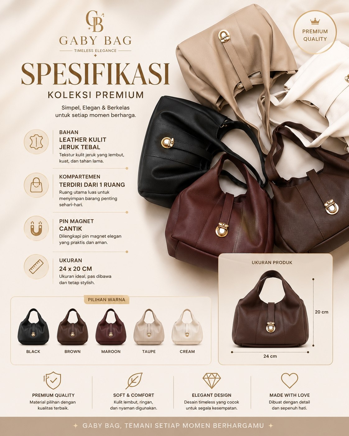 Gaby Bag by novelova