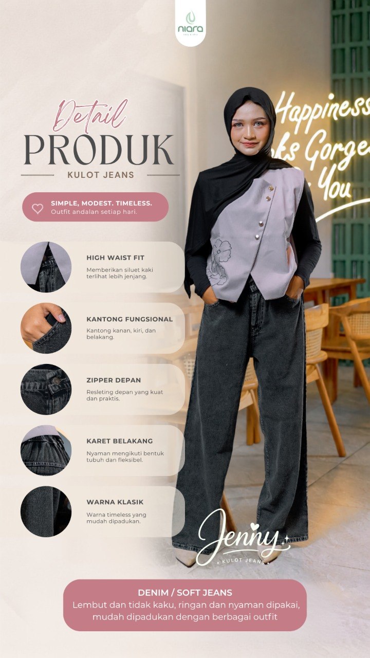 Jenny Kulot Jeans by Niara