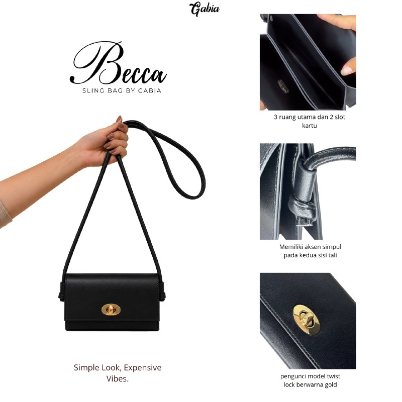 Becca Bag by Gabia