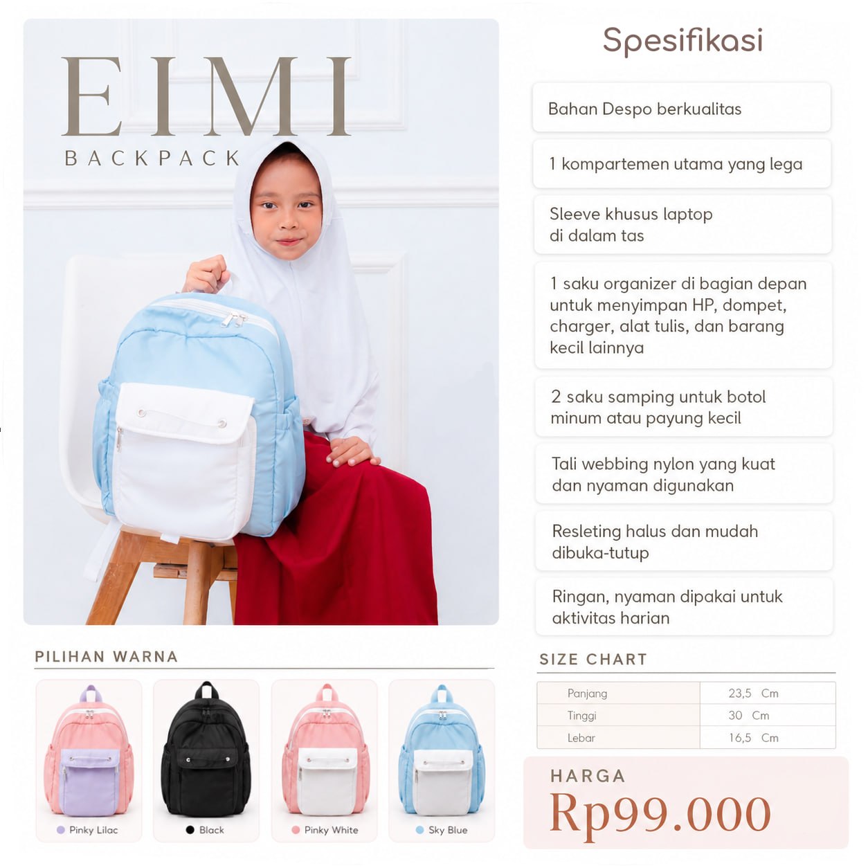 Eimi Nixie Backpack by Aruni