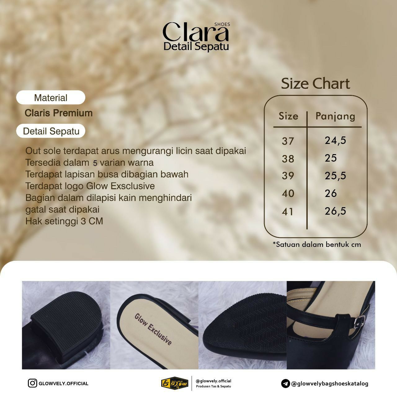 Clara Shoes B2 by Glowvely