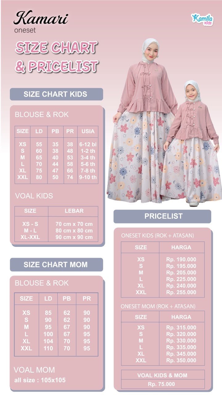Kamari Oneset Couple by Kamila Kids