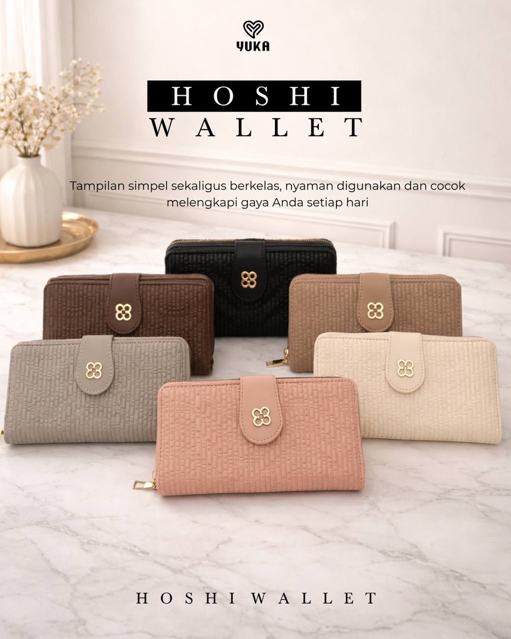 Hikari Bag & Hoshi Wallet by Yuka