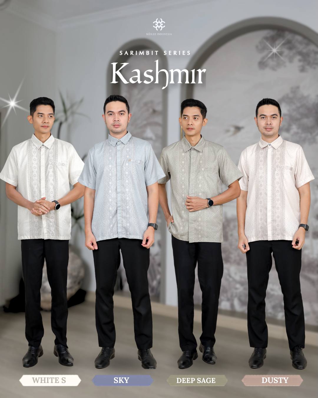 Koko Dad and Kids Kashmir Famset by Meilee