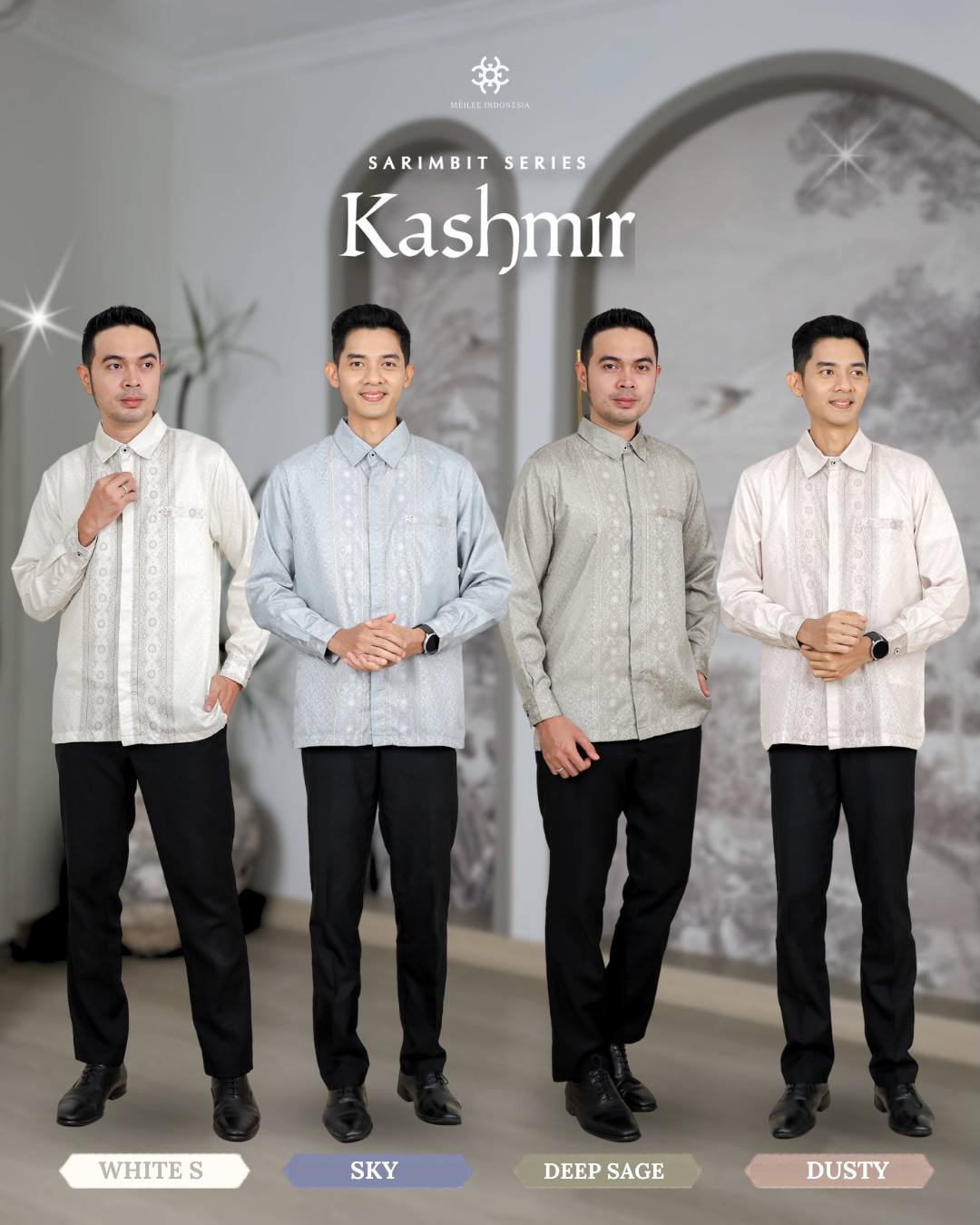Koko Dad and Kids Kashmir Famset by Meilee