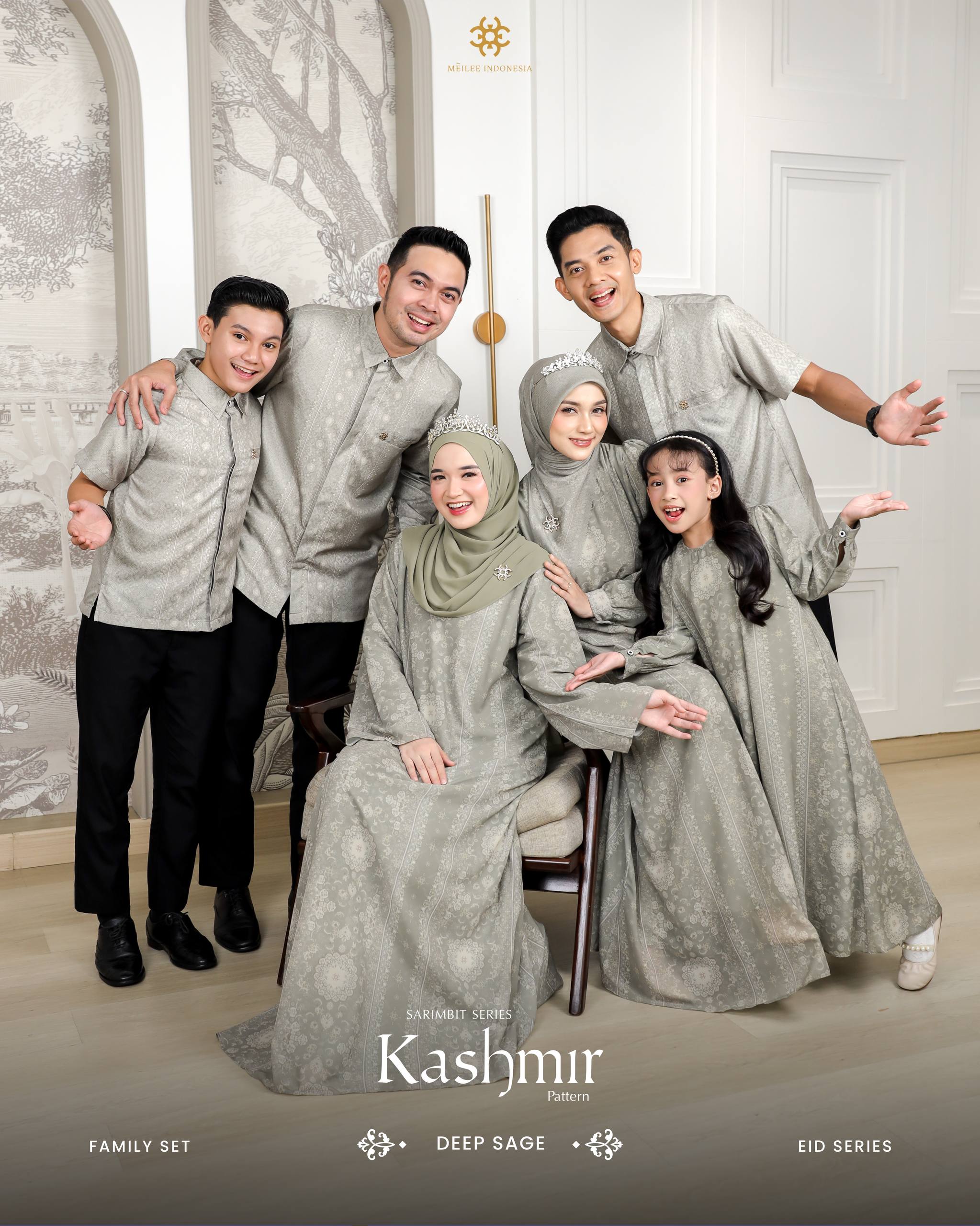 Hijab Series Kashmir Famset by Meilee