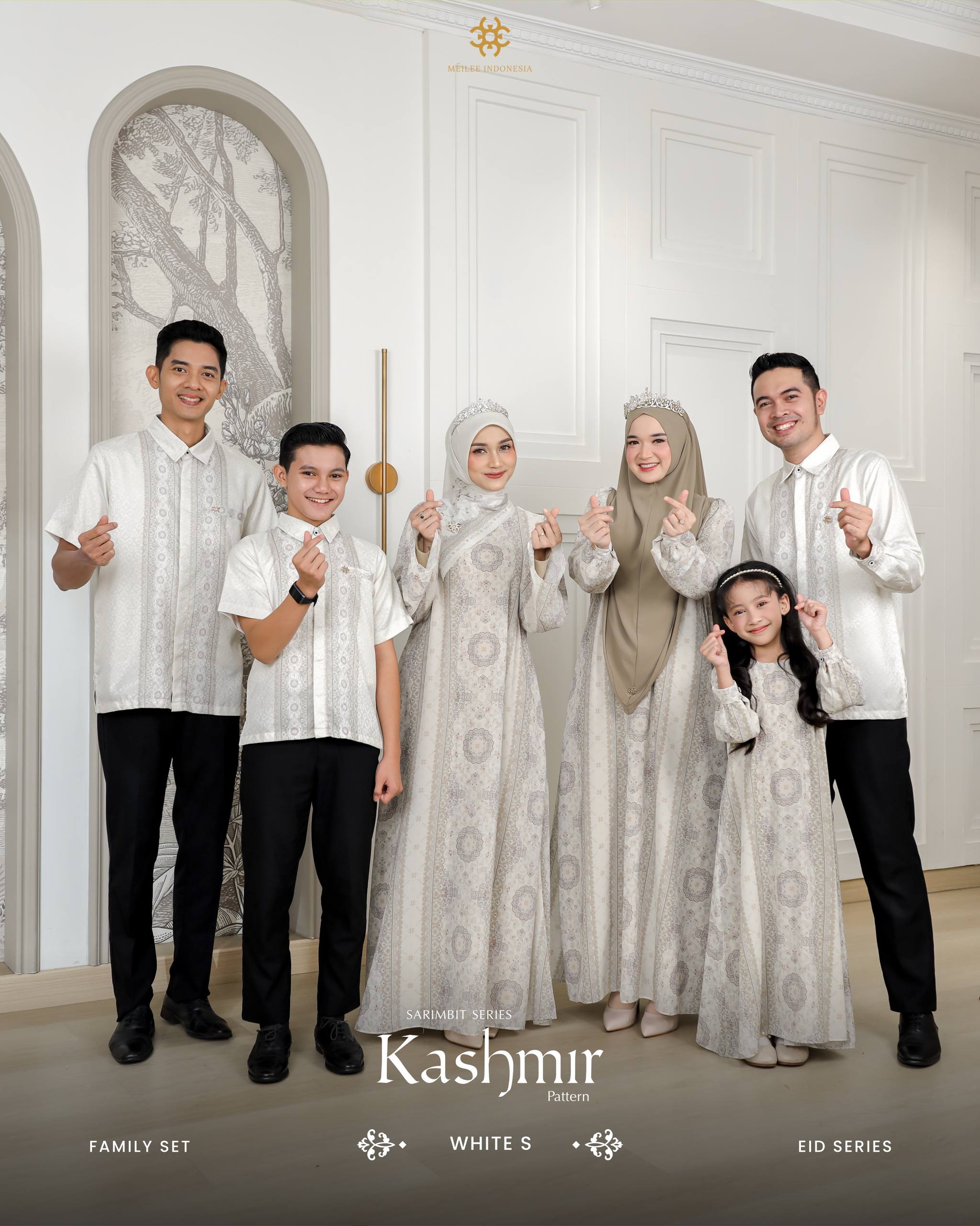Hijab Series Kashmir Famset by Meilee