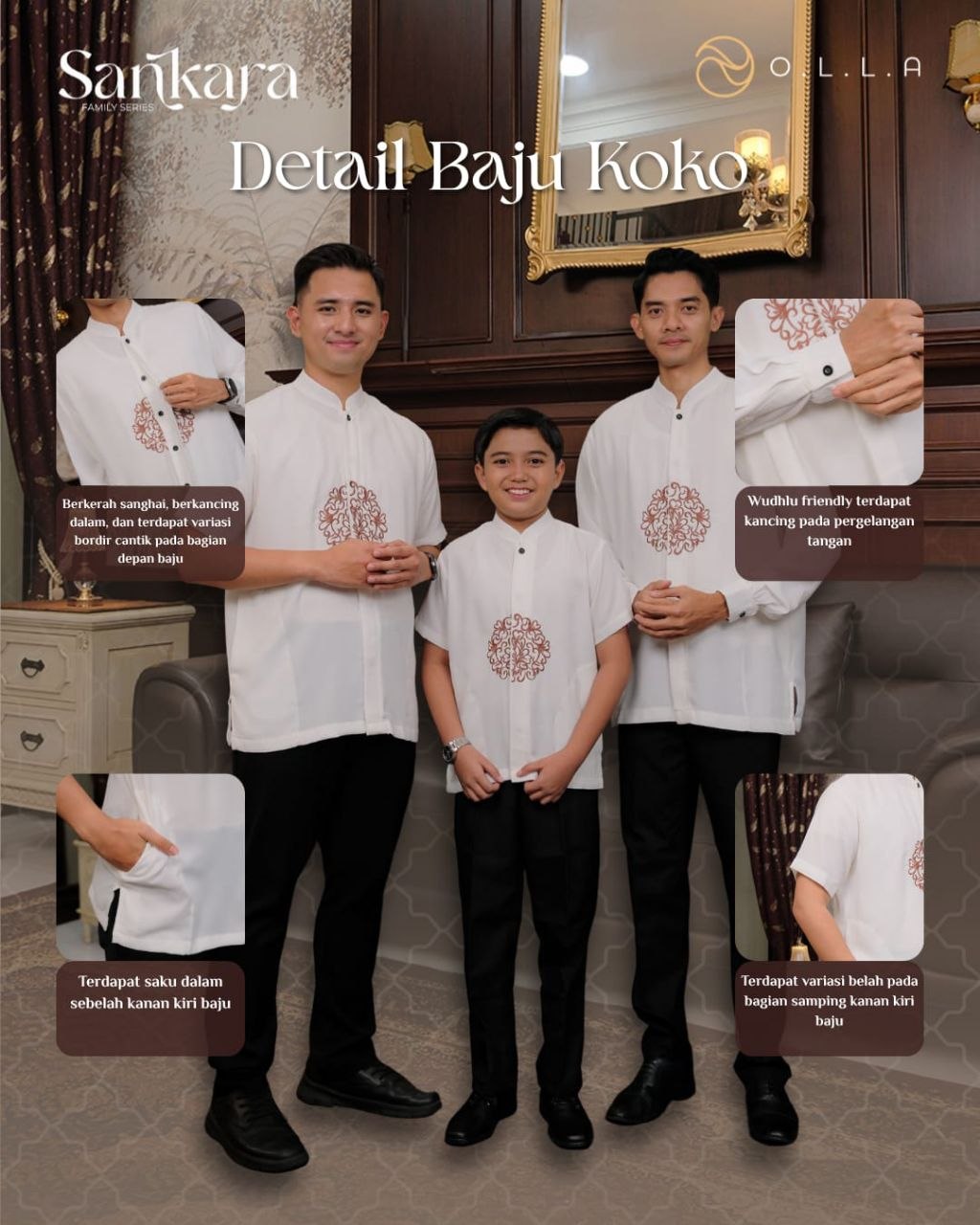 Koko Dad and Kids Sankara Famset by Olla