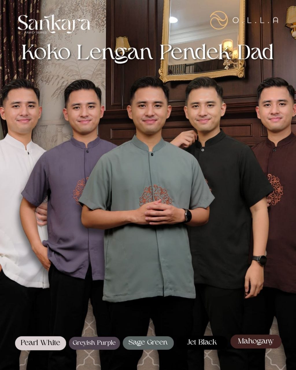 Koko Dad and Kids Sankara Famset by Olla