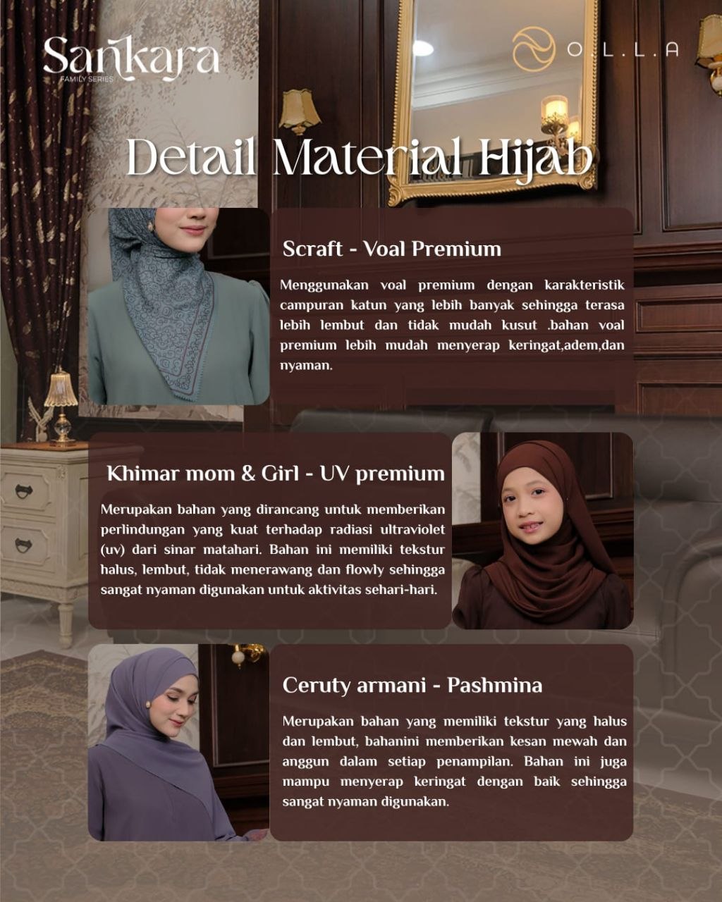 Hijab Sankara Famset by Olla