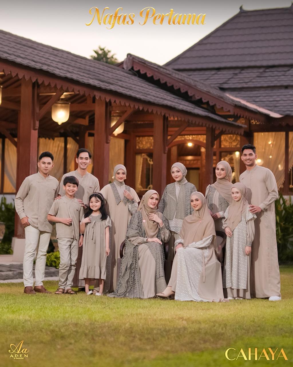 Dress Mom Only - Nafas Pertama Famset by Aden Hijab