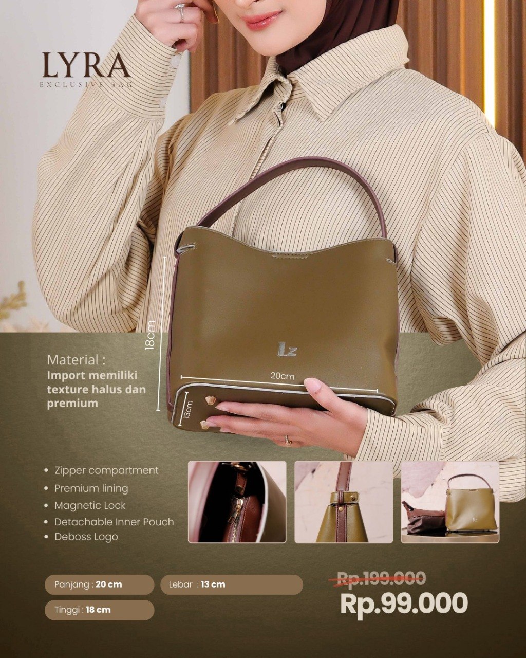 Lyra Bag by Luzzy