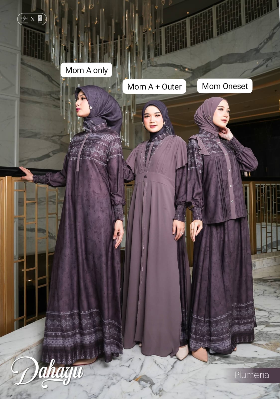 Hijab Mom Girl Dahayu Sarimbit by Nararya
