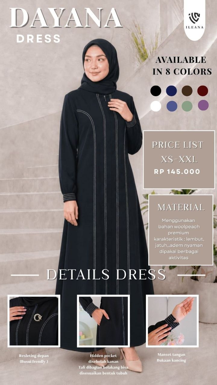Dayana Dress by Ileana
