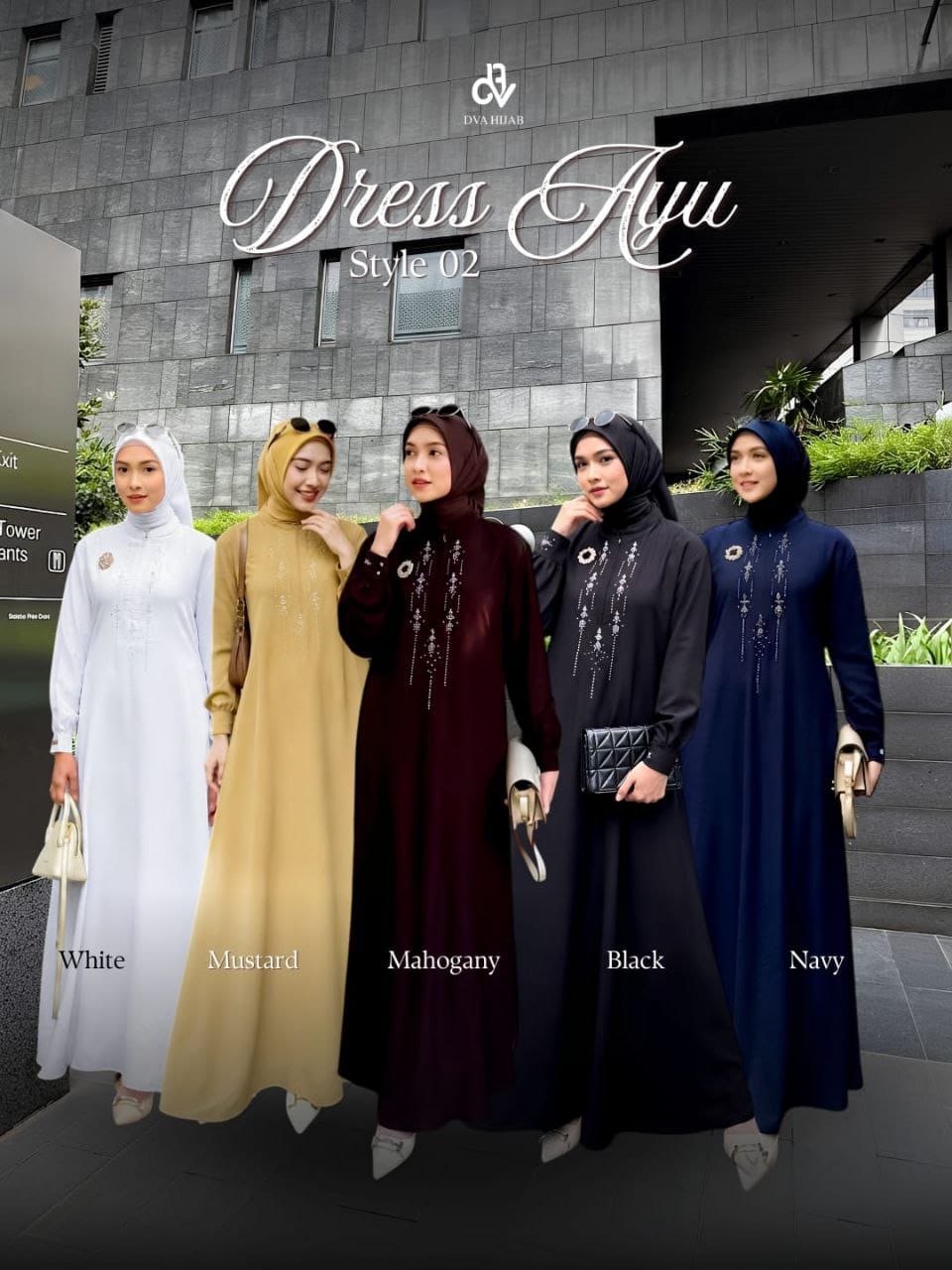 Dress Ayu by DVA Hijab