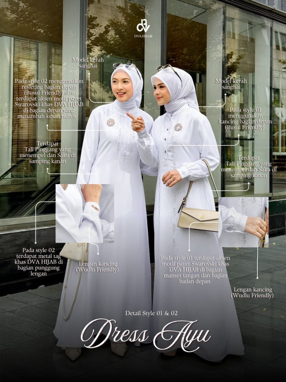 Dress Ayu by DVA Hijab