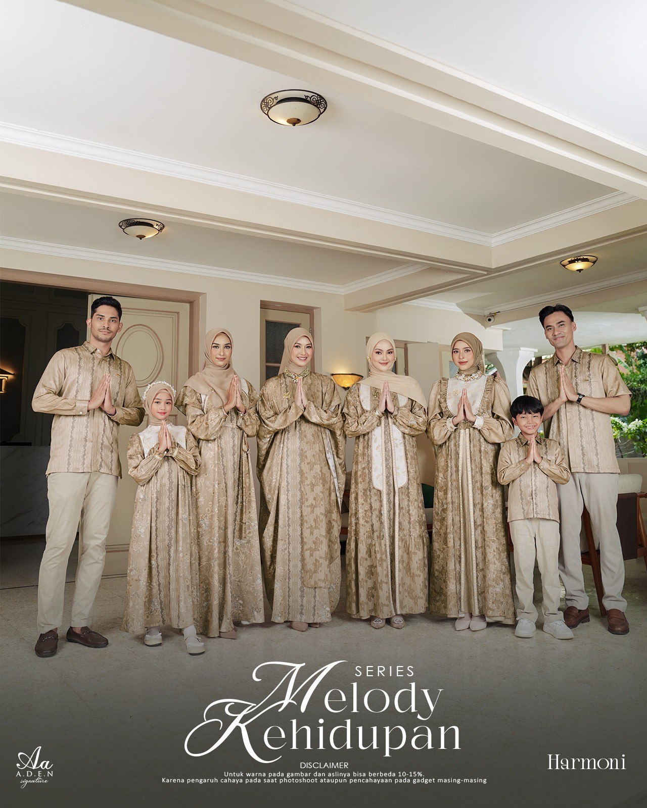 Dress Mom Luxury - Melody Kehidupan Sarimbit by Aden SIgnature