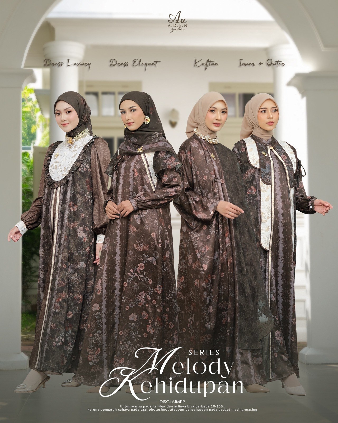 Dress Mom Luxury - Melody Kehidupan Sarimbit by Aden SIgnature