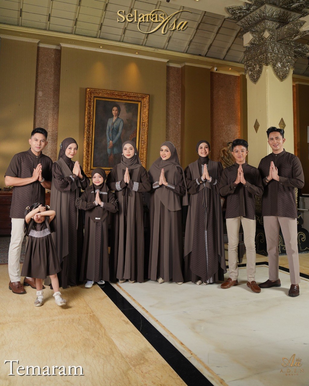 Dress Mom Only - Selaras Asa Sarimbit by Aden Basic