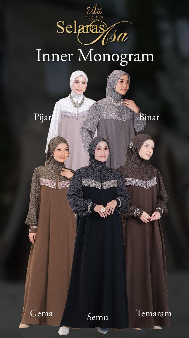 Dress Mom Only - Selaras Asa Sarimbit by Aden Basic
