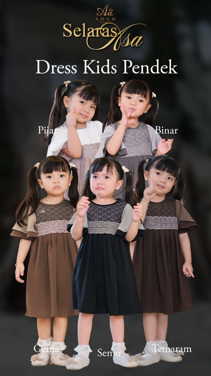 Dress Kids - Selaras Asa Sarimbit by Aden Basic