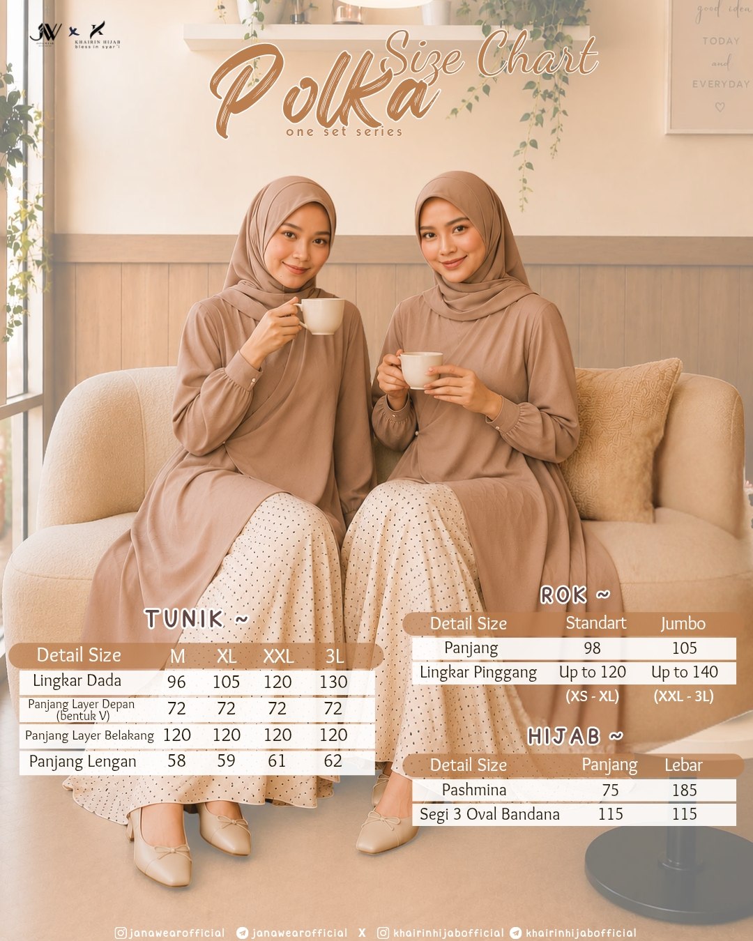 Polka Series by Khairin HIjab