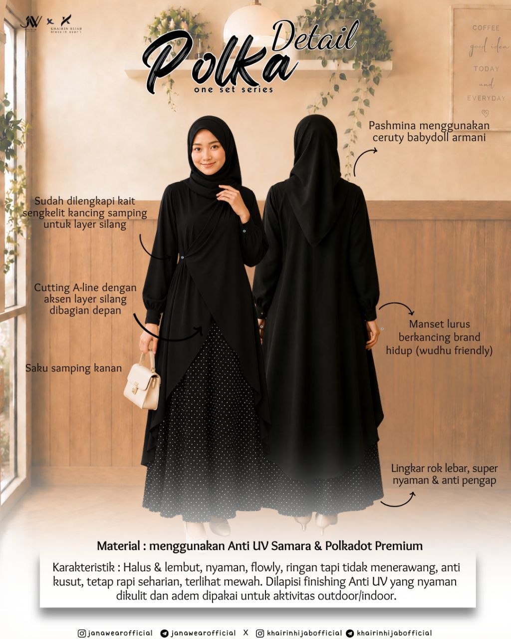Polka Series by Khairin HIjab