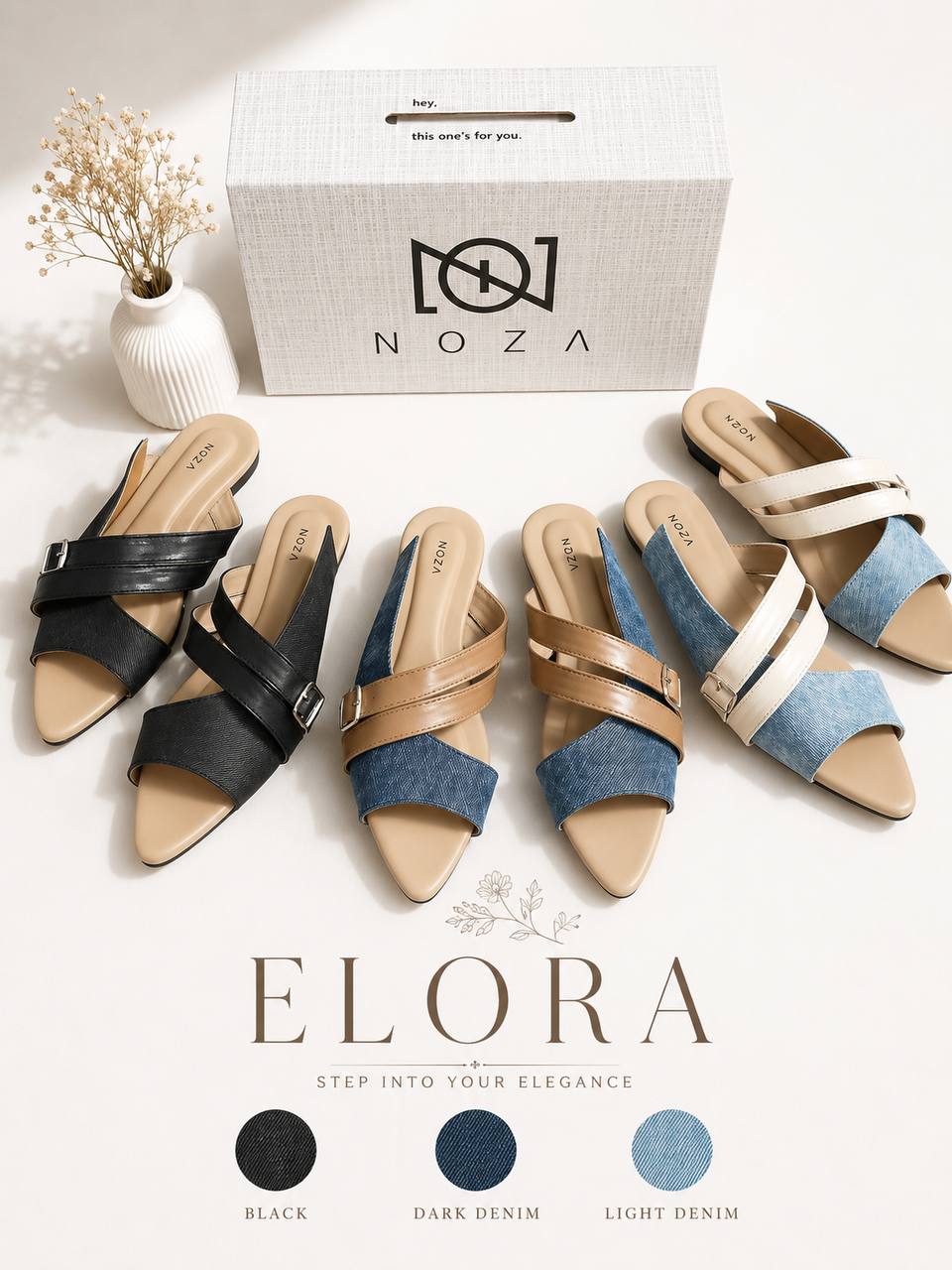 Elora Sandal by Noza Feet