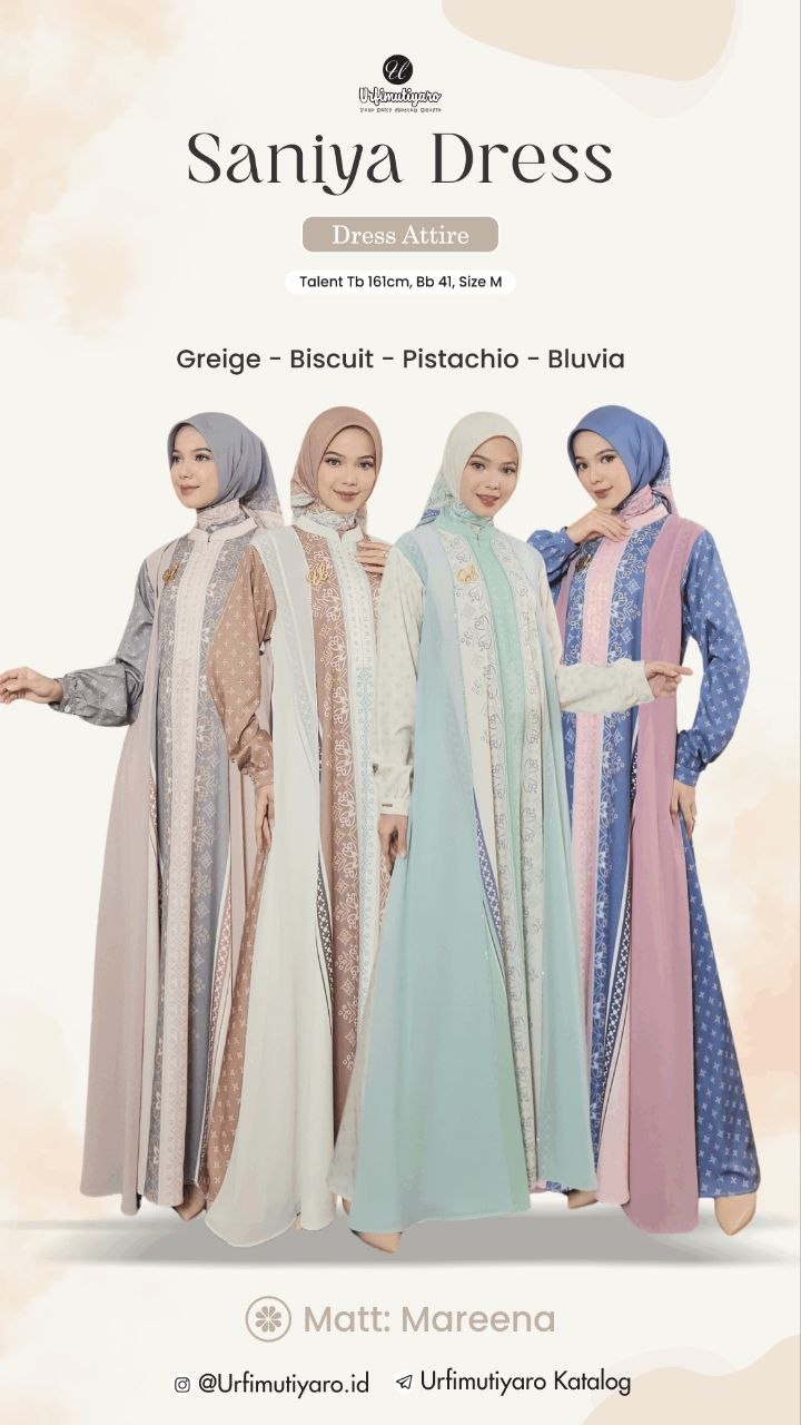 Saniya Dress by Urfimutiyaro