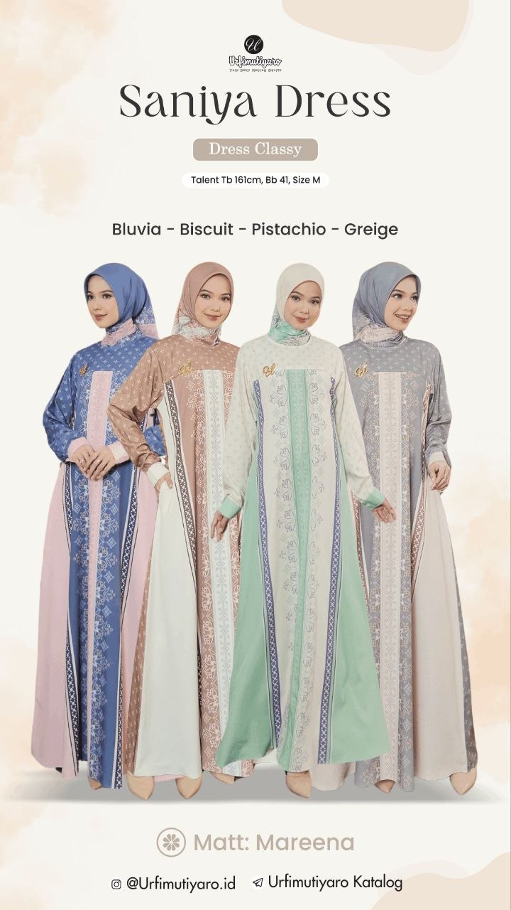 Saniya Dress by Urfimutiyaro