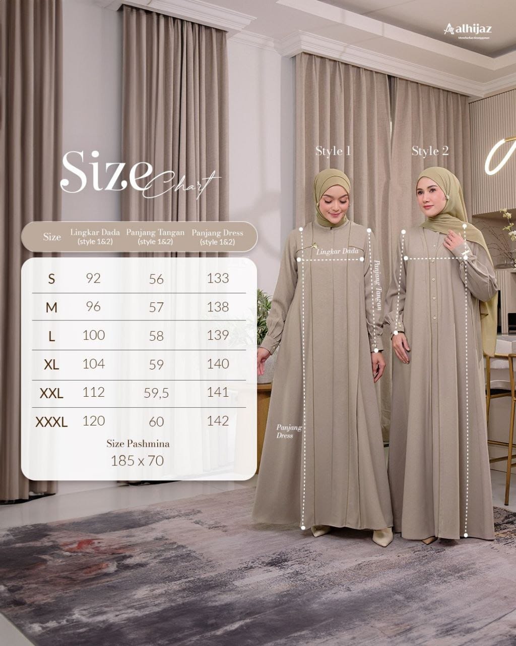 Rania Dress by Alhijaz
