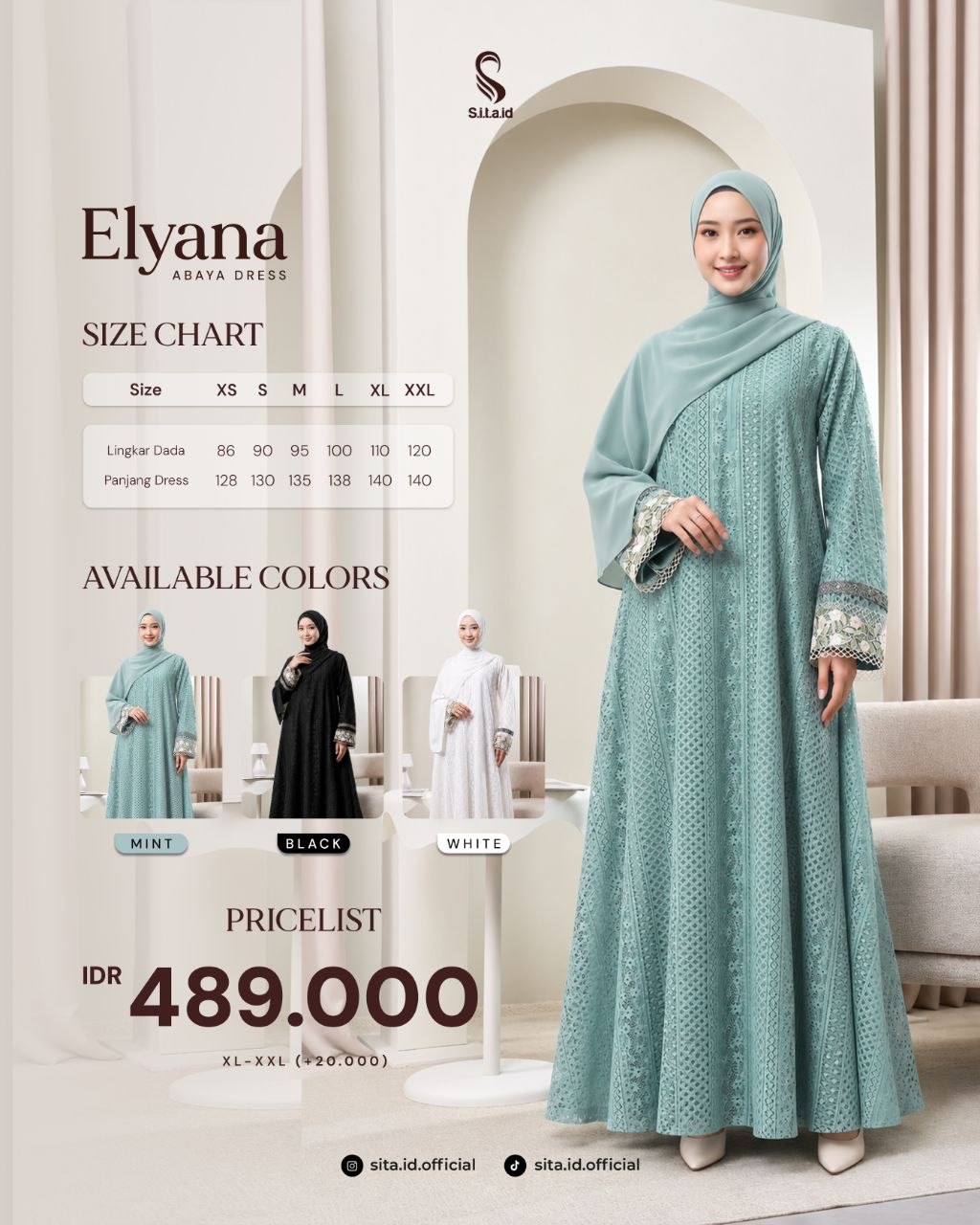 Elyana Abaya by SIta
