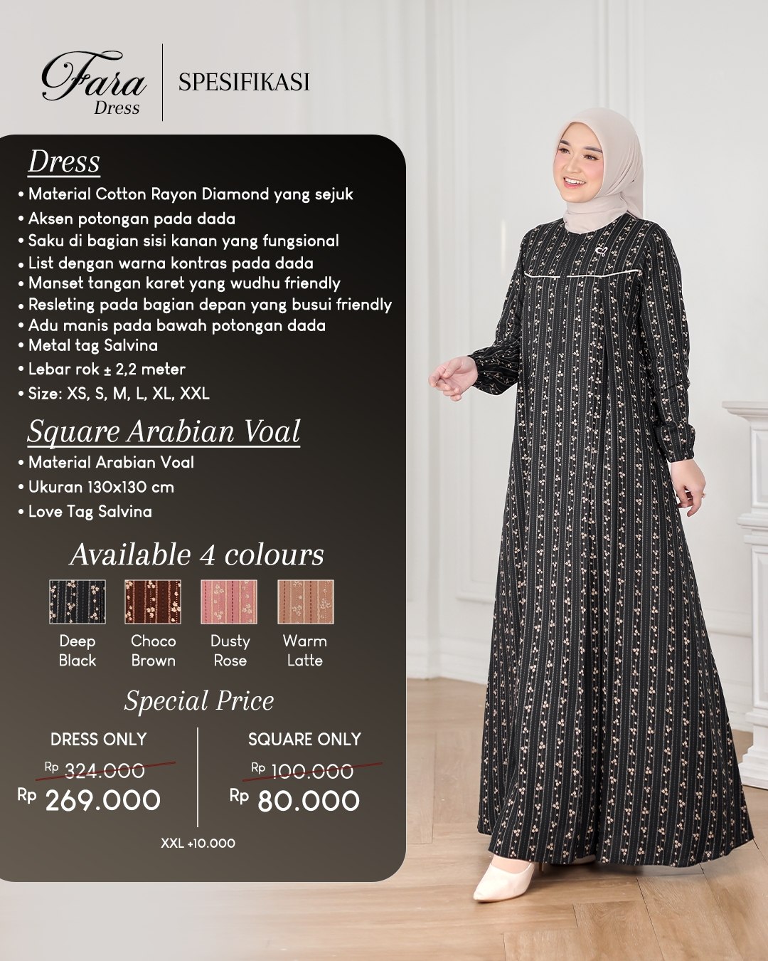 Fara Dress by Salvina