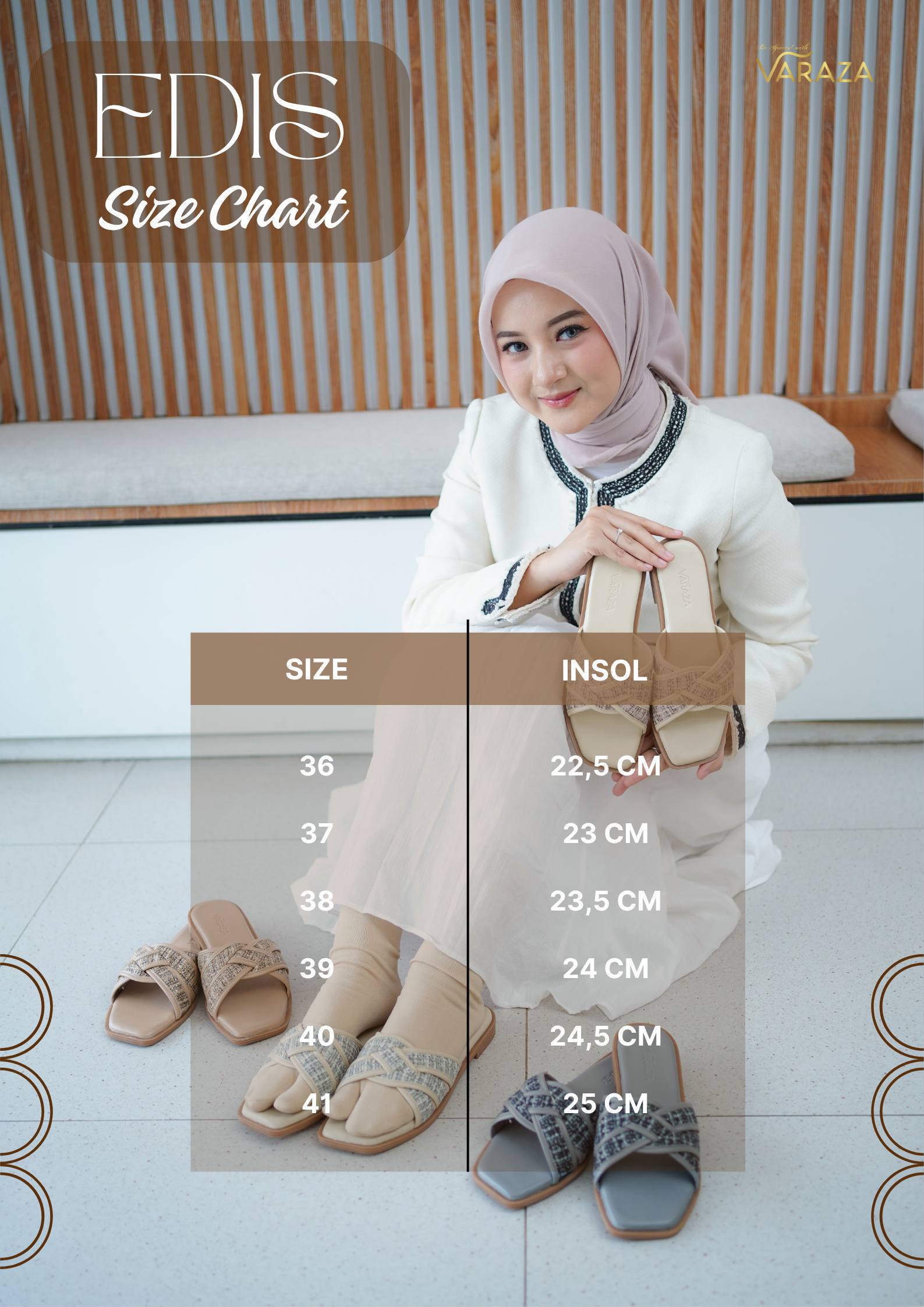 Edis Sandal by Varaza